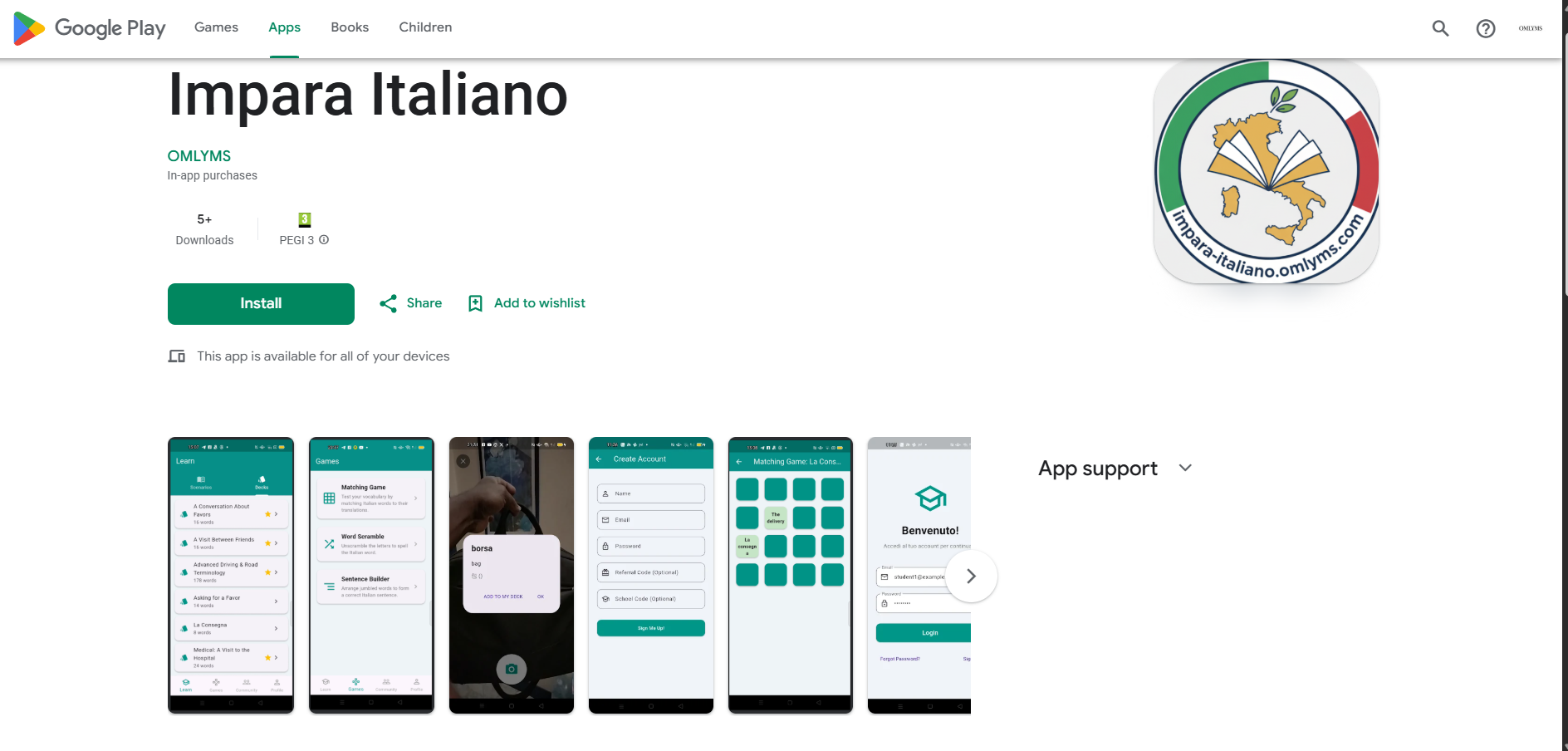 Impara Italiano App