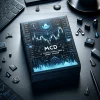 Sleek product box design for MACD Candle Confluence Expert Advisor featuring financial charts and analysis indicators